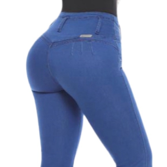 Bell Jeans 100% Colombiano Spandex Fashion Bottom  Women Pants Carou Ref. 1006 - Picture 3 of 4